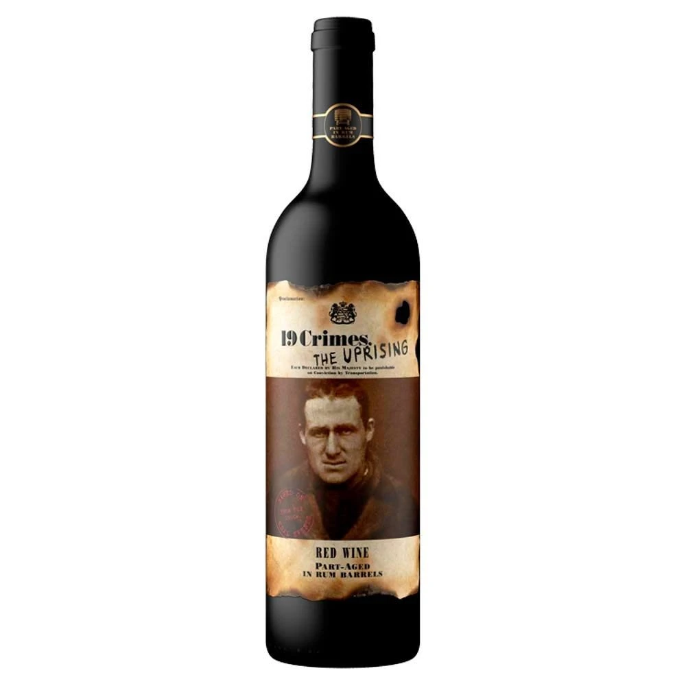 19 Crimes The Uprising Red Wine 75cl 1 19 Crimes The Uprising Red Wine 75cl
