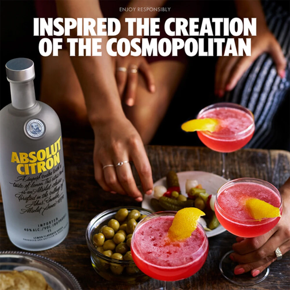 Absolut Citron Lemon Vodka 70cl 6 Absolut Citron Lemon Vodka 70cl - Image 6