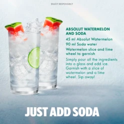 Absolut Watermelon Vodka 70cl -Best Liquor Shop absolut watermelon vodka lifestyle1