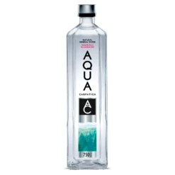AQUA Carpatica Natural Still Mineral Water 6x 75cl Glass Bottle