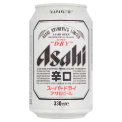 Asahi Super Dry Premium Lager 24x 330ml Cans
