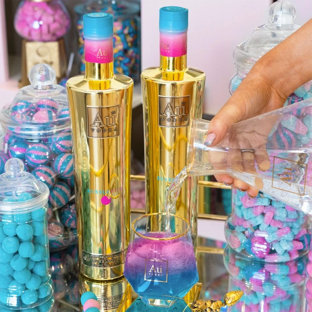 Au Bubblegum Vodka 70cl 2 Au Bubblegum Vodka 70cl - Image 2
