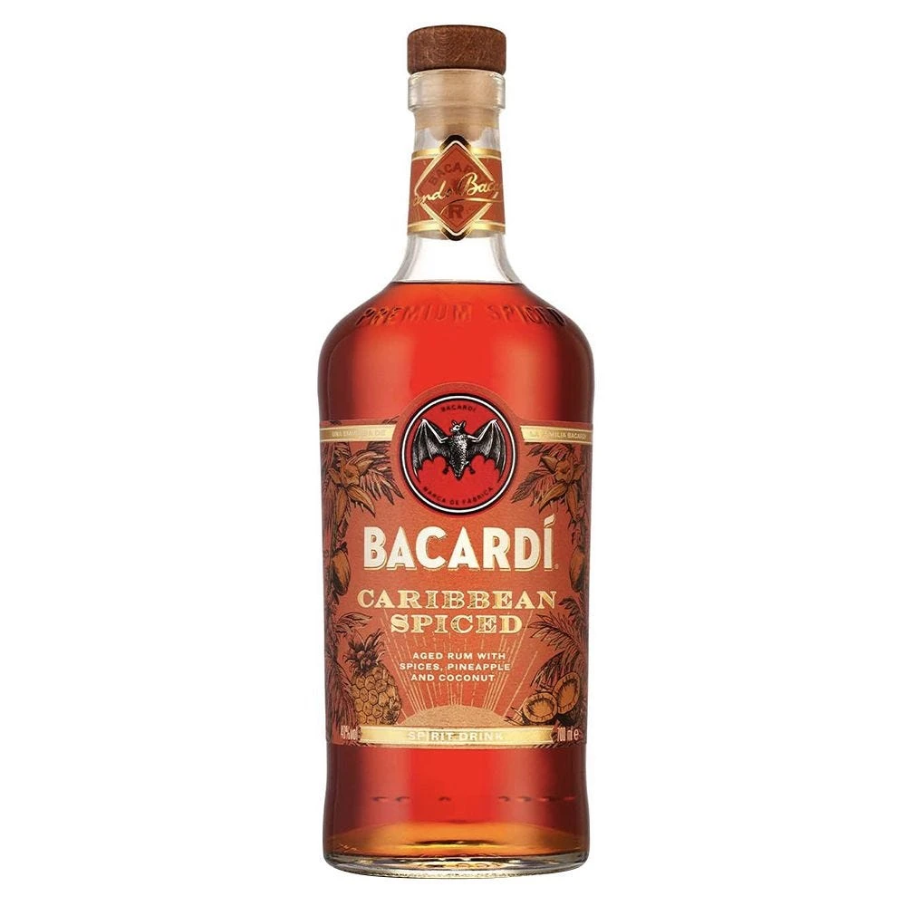 Bacardi Caribbean Spiced Rum 70cl 1 Bacardi Caribbean Spiced Rum 70cl