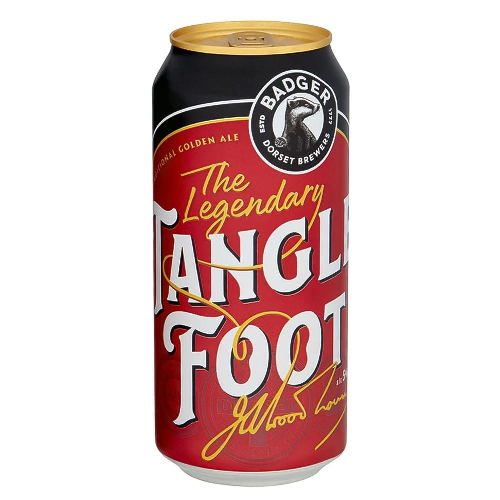 Badger Tanglefoot Ale 24x 440ml Cans 1 Badger Tanglefoot Ale 24x 440ml Cans