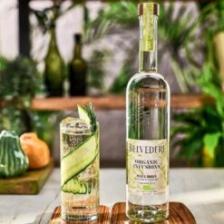 Belvedere Organic Infusions Pear & Ginger Vodka 70cl -Best Liquor Shop belvedere organic infusions pear ginger vodka lifestyle