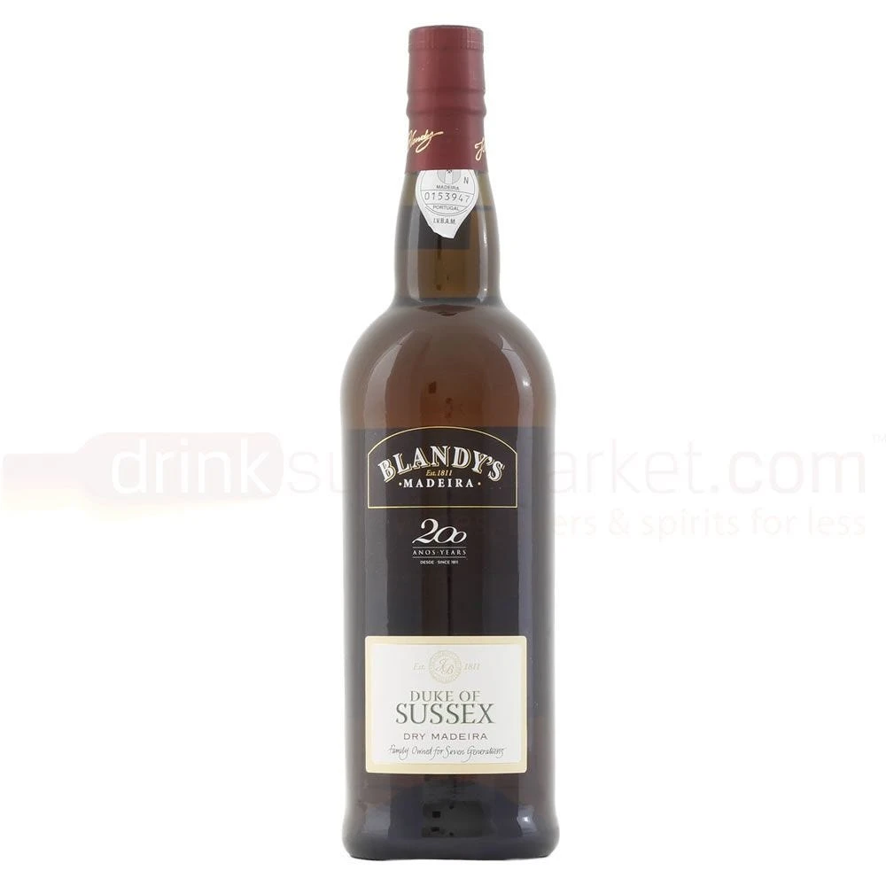 Blandys Duke Of Sussex Sercial Madeira 75cl 1 Blandys Duke Of Sussex Sercial Madeira 75cl