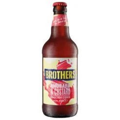 Brothers Rhubarb & Custard Cider 12x 500ml
