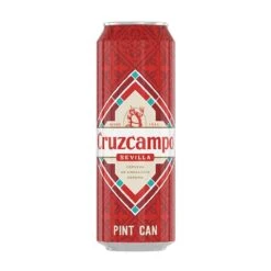 Cruzcampo Sevilla Lager 24x 586ml Pint Cans
