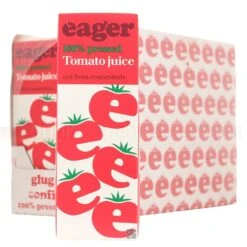 Eager Tomato Juice 8x 1Ltr