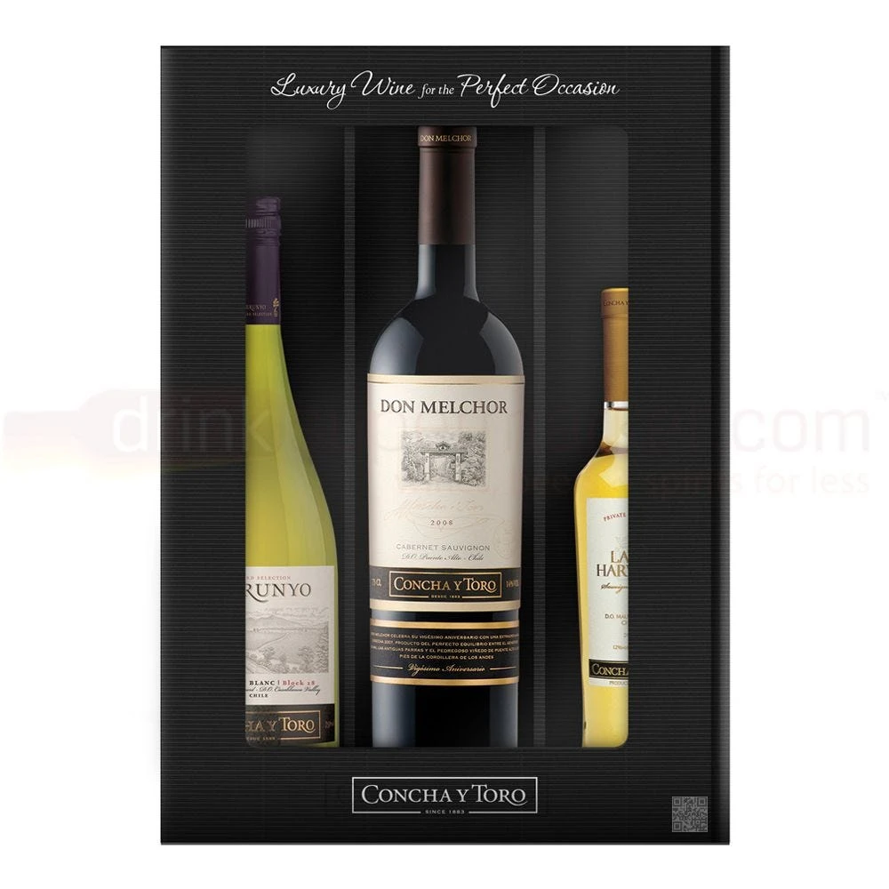 Concha Y Toro Luxury Wines Perfect Occasion Set 2x75cl & 1x3.75cl 2 Concha Y Toro Luxury Wines Perfect Occasion Set 2x75cl & 1x3.75cl - Image 2