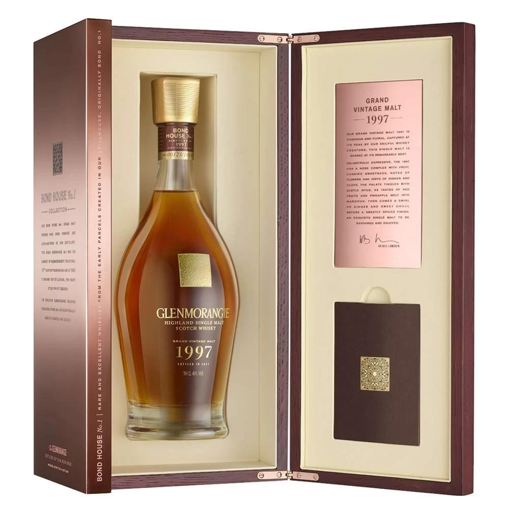 Glenmorangie Grand Vintage Malt 1997 Whisky 70cl 2 Glenmorangie Grand Vintage Malt 1997 Whisky 70cl - Image 2