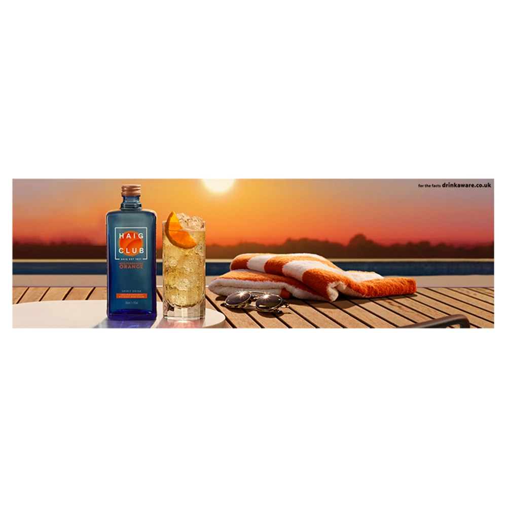 Haig Club Mediterranean Orange Spirit Drink 70cl 5 Haig Club Mediterranean Orange Spirit Drink 70cl - Image 5