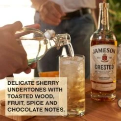 Jameson Crested Irish Whiskey 70cl -Best Liquor Shop jameson crested irish whiskey lifestyle1