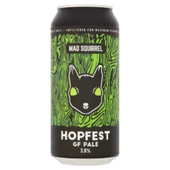 Mad Squirrel Hopfest GF Pale 12x 440ml