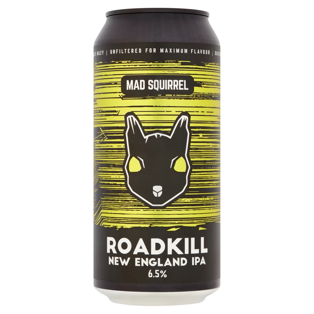 Mad Squirrel Roadkill New England IPA 12x 440ml 1 Mad Squirrel Roadkill New England IPA 12x 440ml