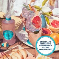 Malfy Gin Pink Grapefruit Flavoured Rosa 70cl -Best Liquor Shop malfy rosa pink grapefruit flavoured gin lifestyle1