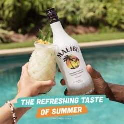 Malibu Rum 70cl -Best Liquor Shop malibu rum lifestyle