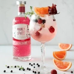 Manly Spirits Lilly Pilly Pink Gin 70cl -Best Liquor Shop manly spirit lilly pilly pink gin ls3
