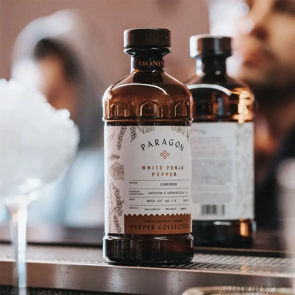 Monin Paragon White Penja Pepper Cordial 48.5cl 2 Monin Paragon White Penja Pepper Cordial 48.5cl - Image 2