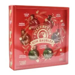 Pickering's Festive Flavoured Gin Baubles Pack 6x 5cl