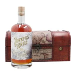 Pirate's Grog 5 Year Spiced Rum 70cl Wooden Gift Chest