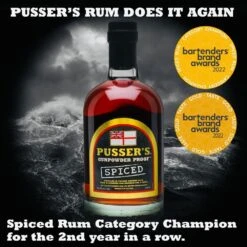 Pussers Gunpowder Proof Spiced Rum 70cl -Best Liquor Shop pussers spiced rum 70cl lifestyle