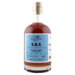 SBS Bourbon & Virgin Oak Cask 2012 Cuba Rum 70cl