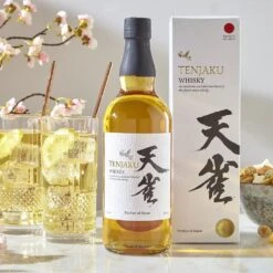 Tenjaku Japanese Blended Whisky 70cl -Best Liquor Shop tenjaku blended box
