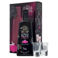 Tequila Rose Strawberry Cream Liqueur 50cl Gift Set