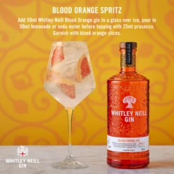 Whitley Neill Blood Orange Gin 70cl -Best Liquor Shop whitley neill blood orange gin lifestyle1 1